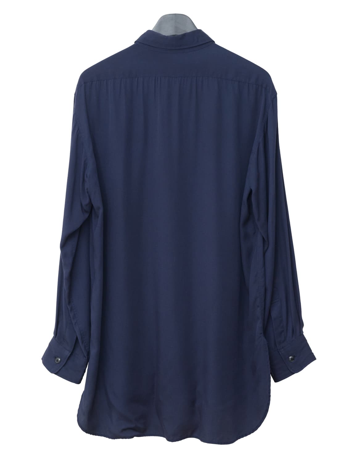 ‘00s Rayon Sleeping Shirt Navy 상품이미지2