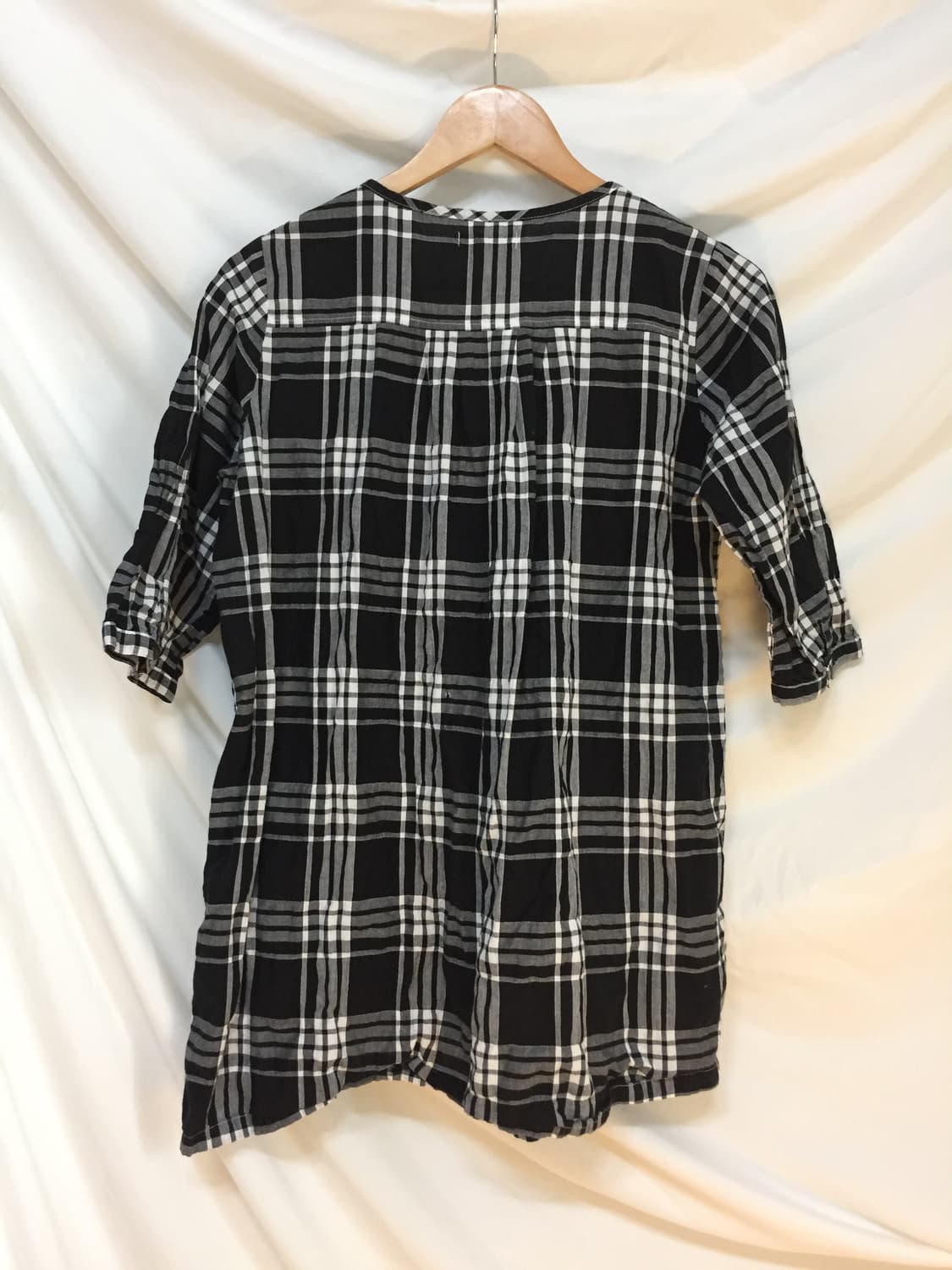 모리걸 레이어드 레이스체크원피스 상품이미지6