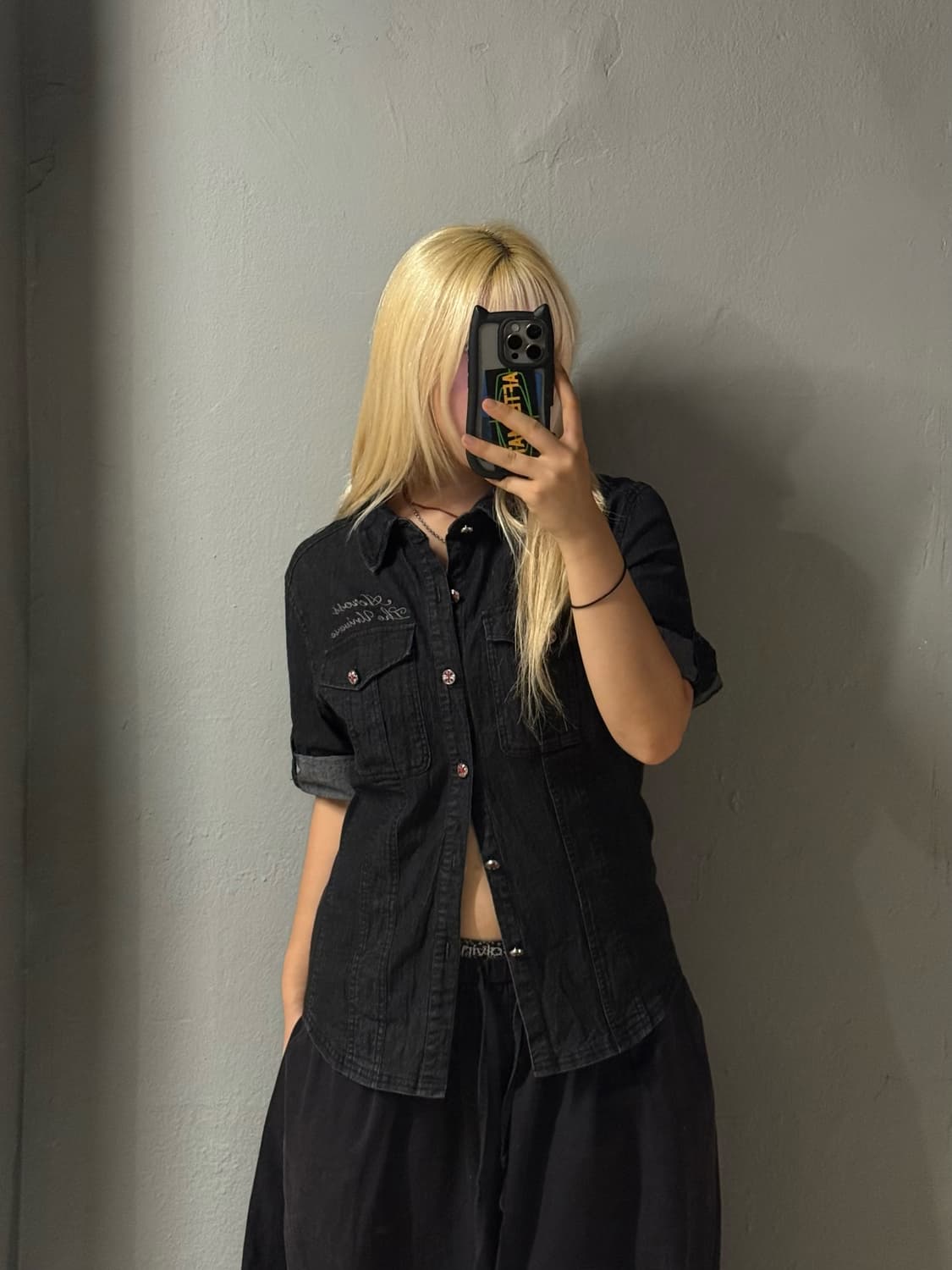 semantic design pocket shirt 상품이미지2