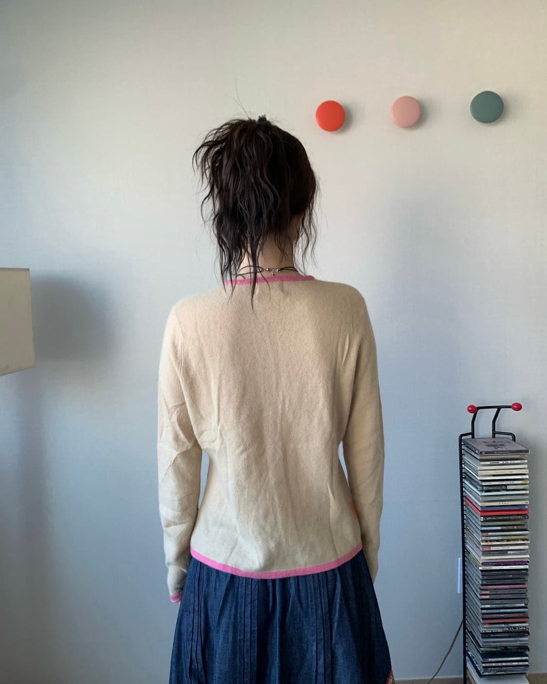 pastel knit top..  상품이미지4