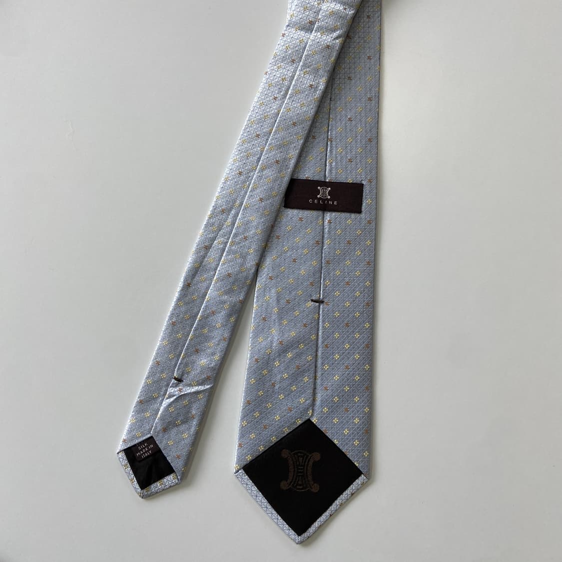 셀린느(celine) 모노그램 신형라벨 정품 명품넥타이 상품이미지2