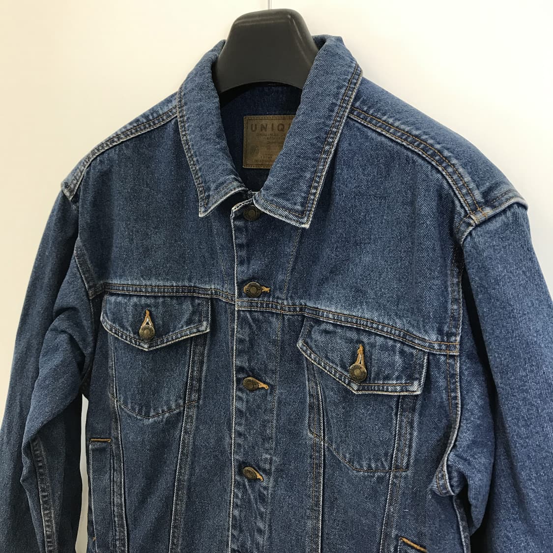 90s 올드 유니클로 데님자켓 [L] 상품이미지2