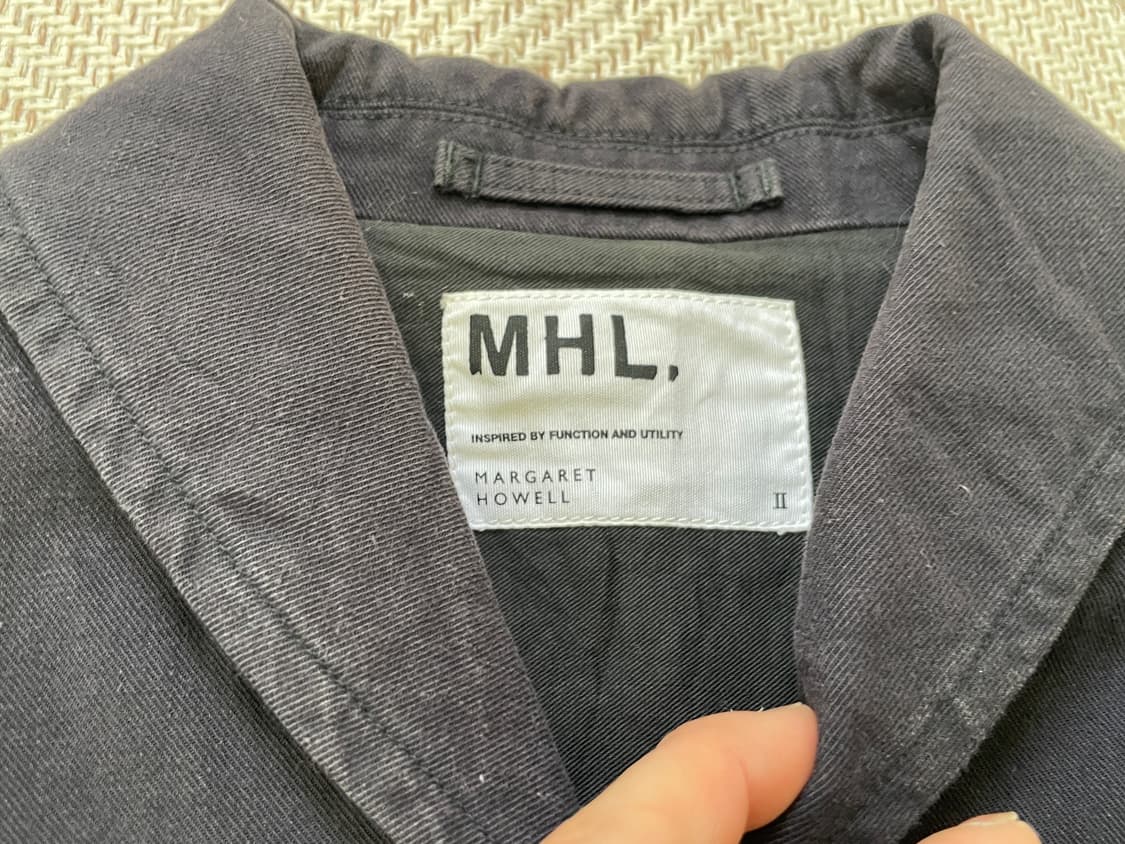 마가렛호웰 코튼 네이비 워크자켓  J04218 상품이미지4