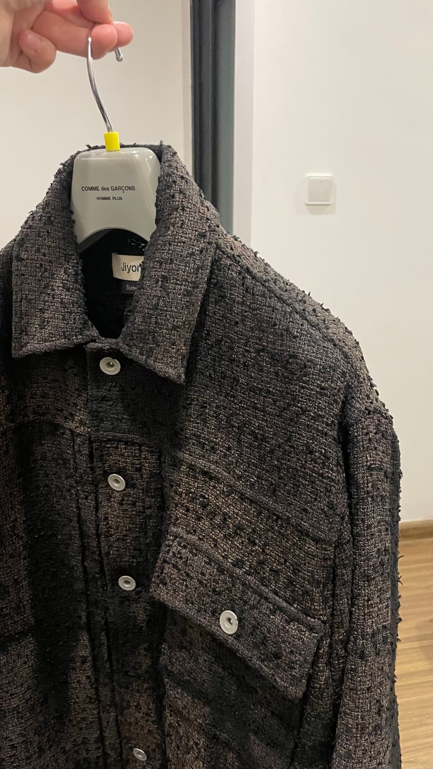 지용킴 24ss 트위드 트러커 자켓 상품이미지4