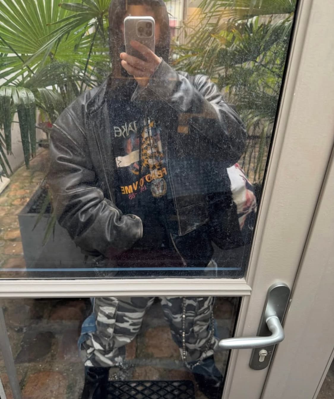 프로젝트gr 프로토콜인덱스 디스트레스 바이커 레더자켓 2사이즈 유일매물 상품이미지8