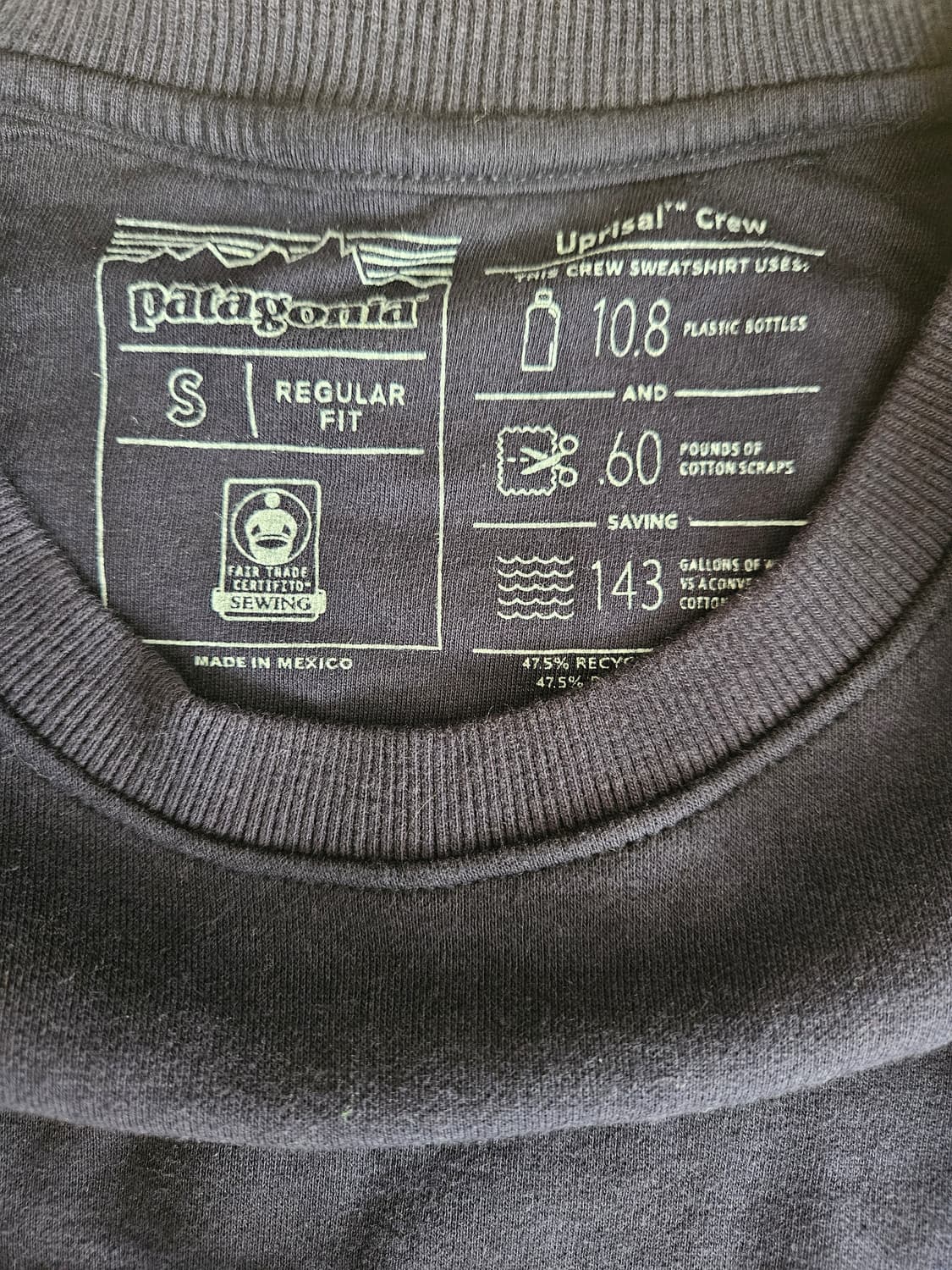 파타고니아 기모맨투맨 S 상품이미지9