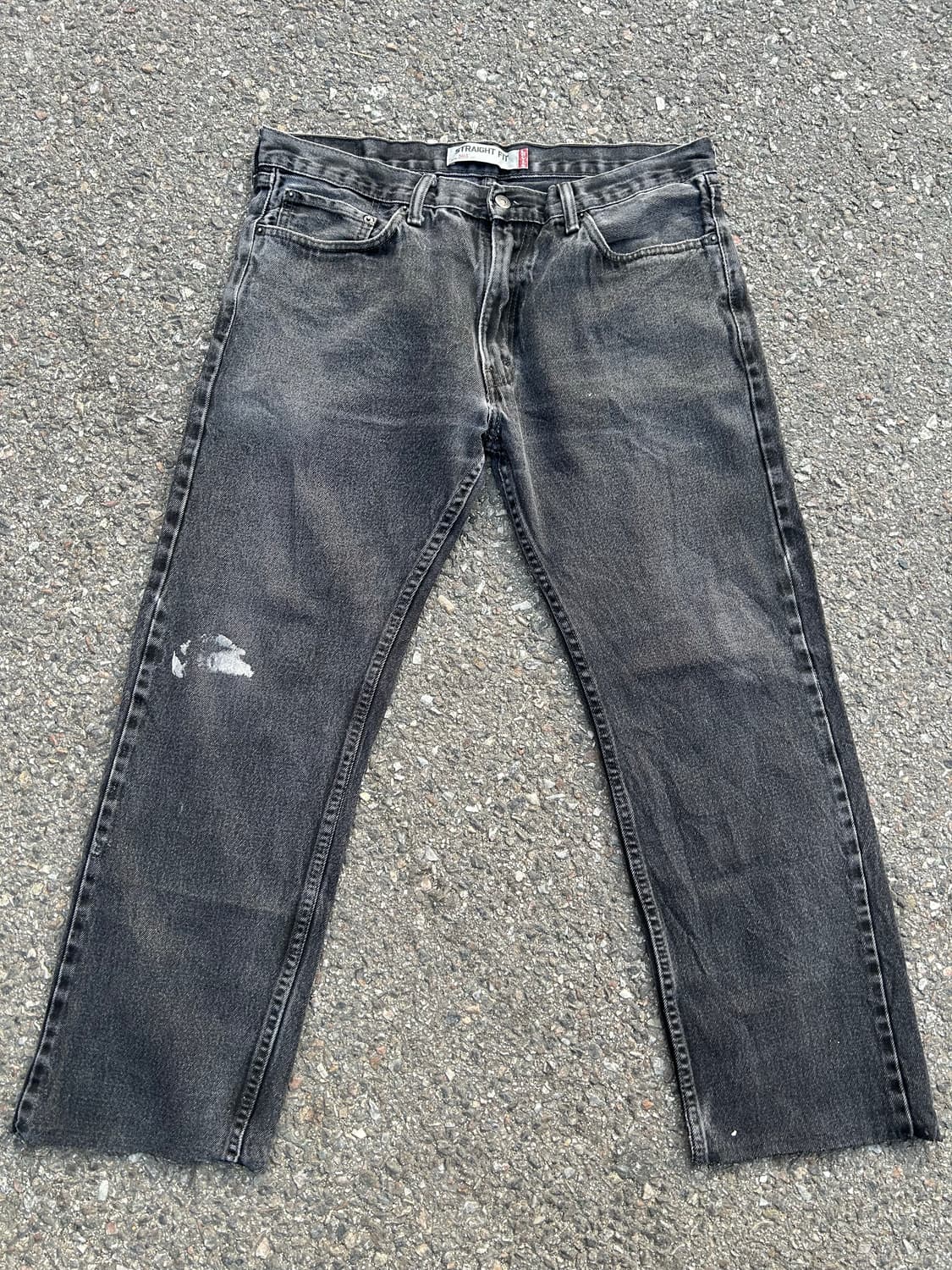 00‘s 리바이스505 블랙진 36in 상품이미지1