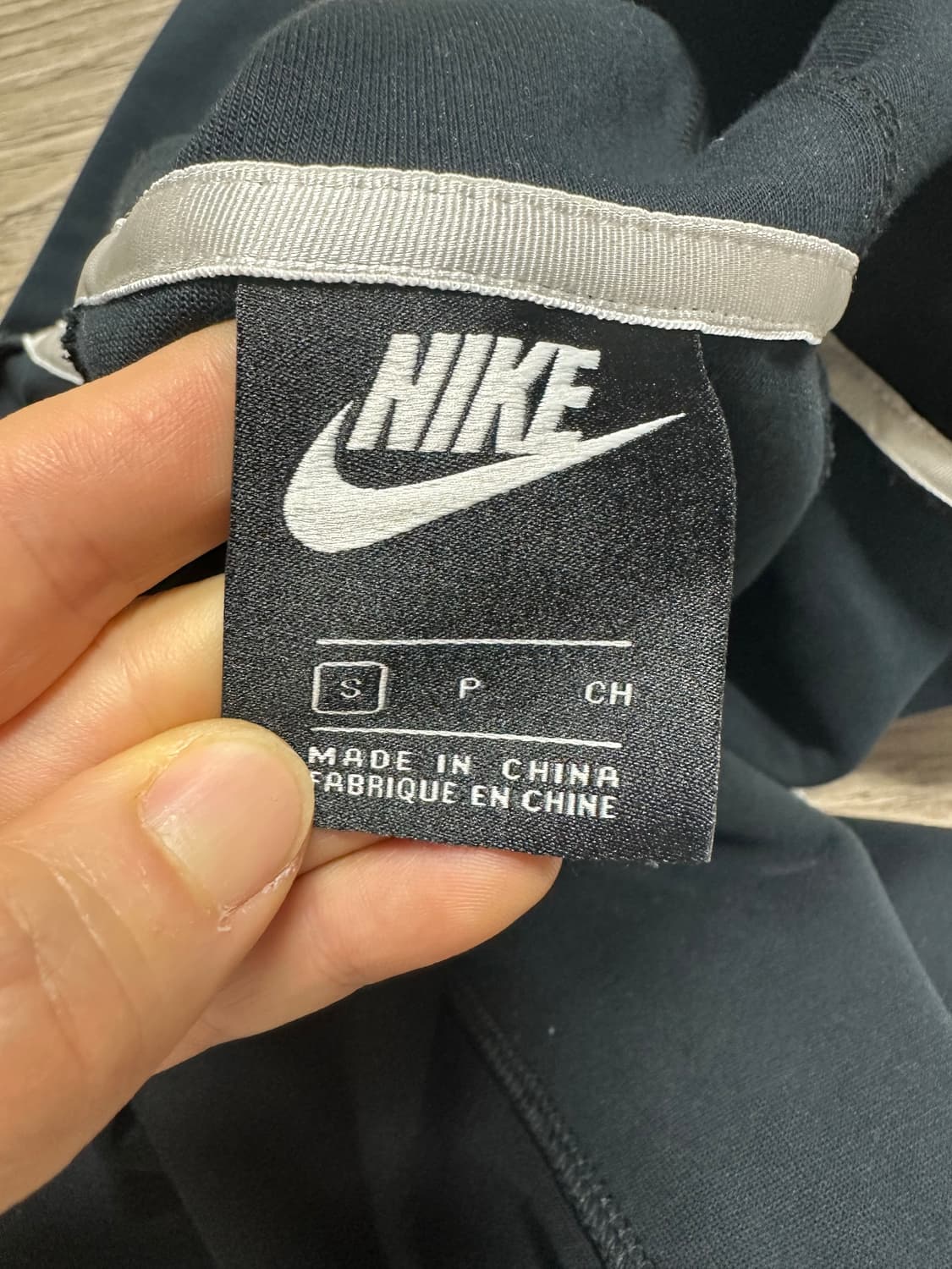 나이키 테크 플리스 언발란스 후드 집업-S사이즈 상품이미지7