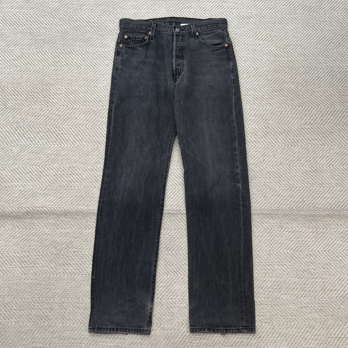 리바이스 501 흑청 데님팬츠 r2598 상품이미지1