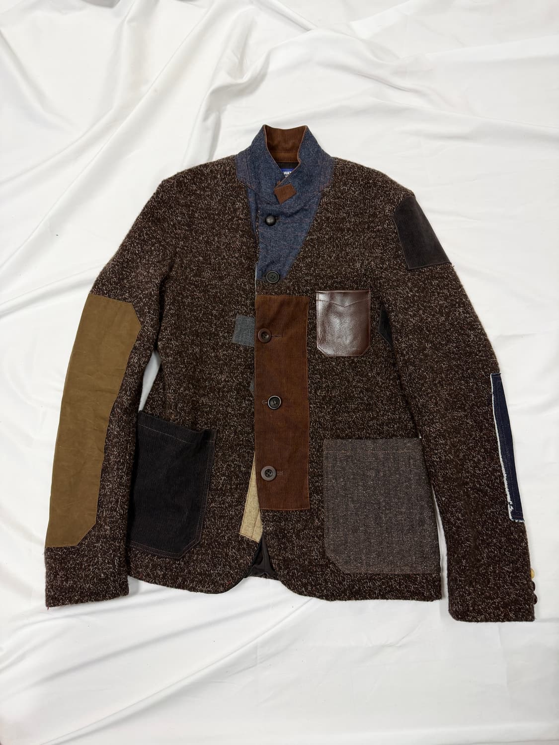 준야와타나베 맨 AW 13 패치워크 자켓 상품이미지4