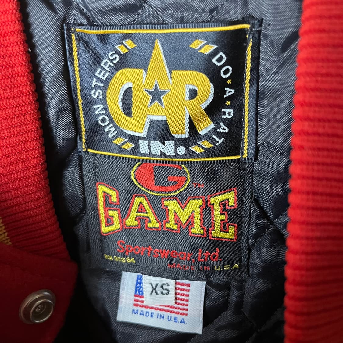 [USA vintage] 90's GAME Sports 바시티자켓 상품이미지5