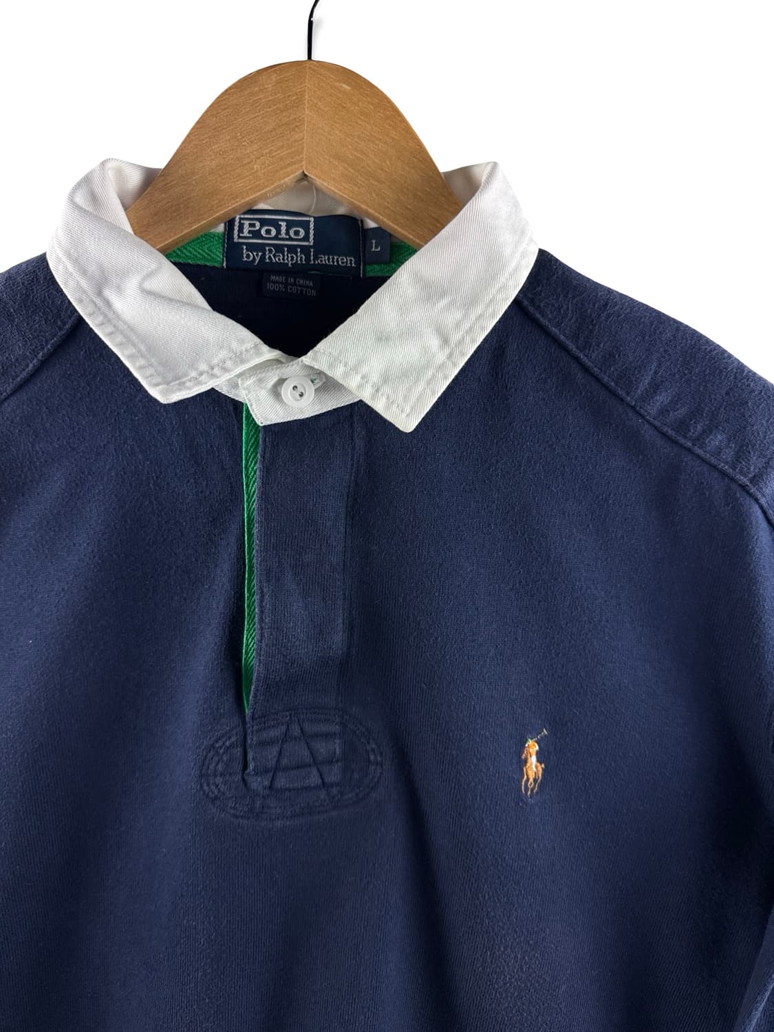 폴로랄프로렌 네이비 패치 럭비셔츠2692 상품이미지3