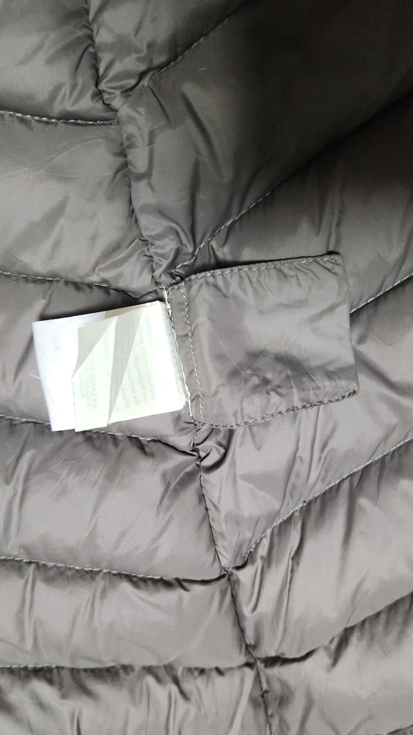 여성 울리치 보우브릿지 카키 패딩 S 55~66 상품이미지7