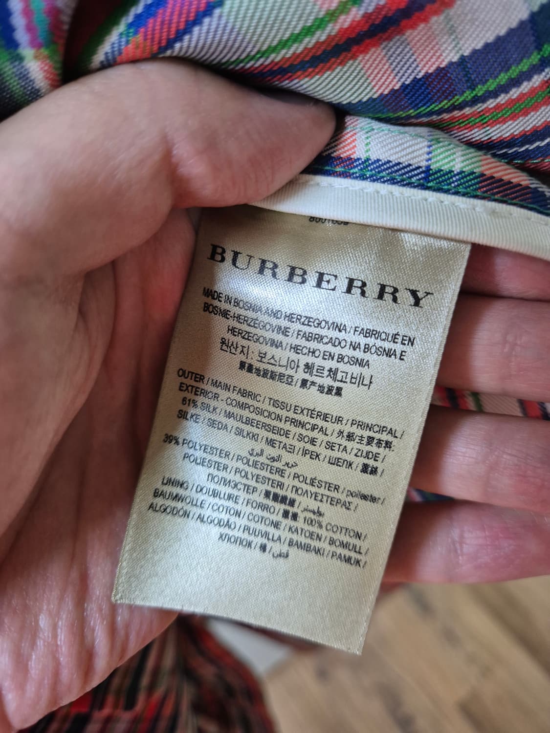 버버리 퀸던 여성 트렌치 카 코트 상품이미지5