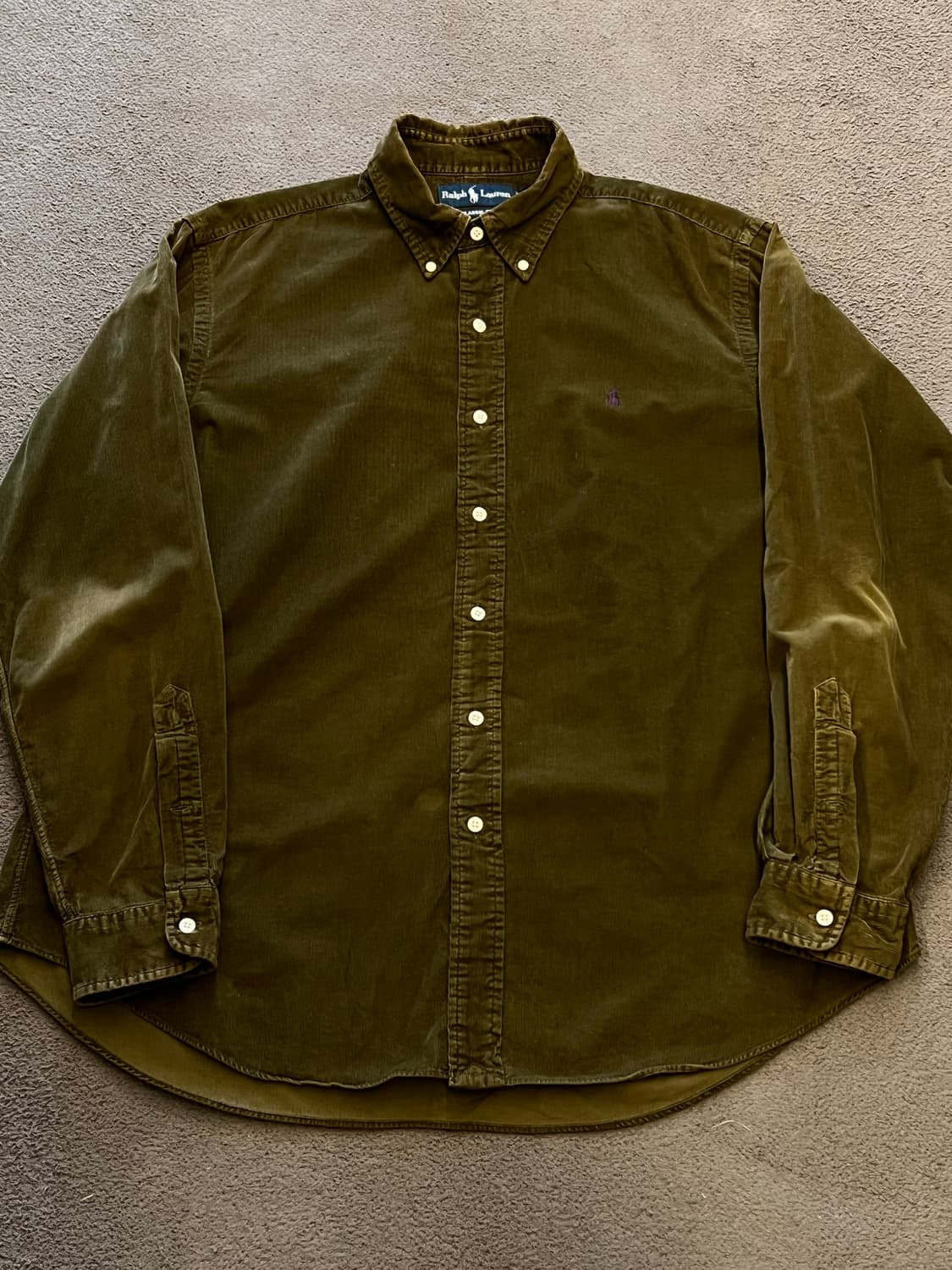 폴로 랄프로렌 코듀로이 셔츠 처분  상품이미지1