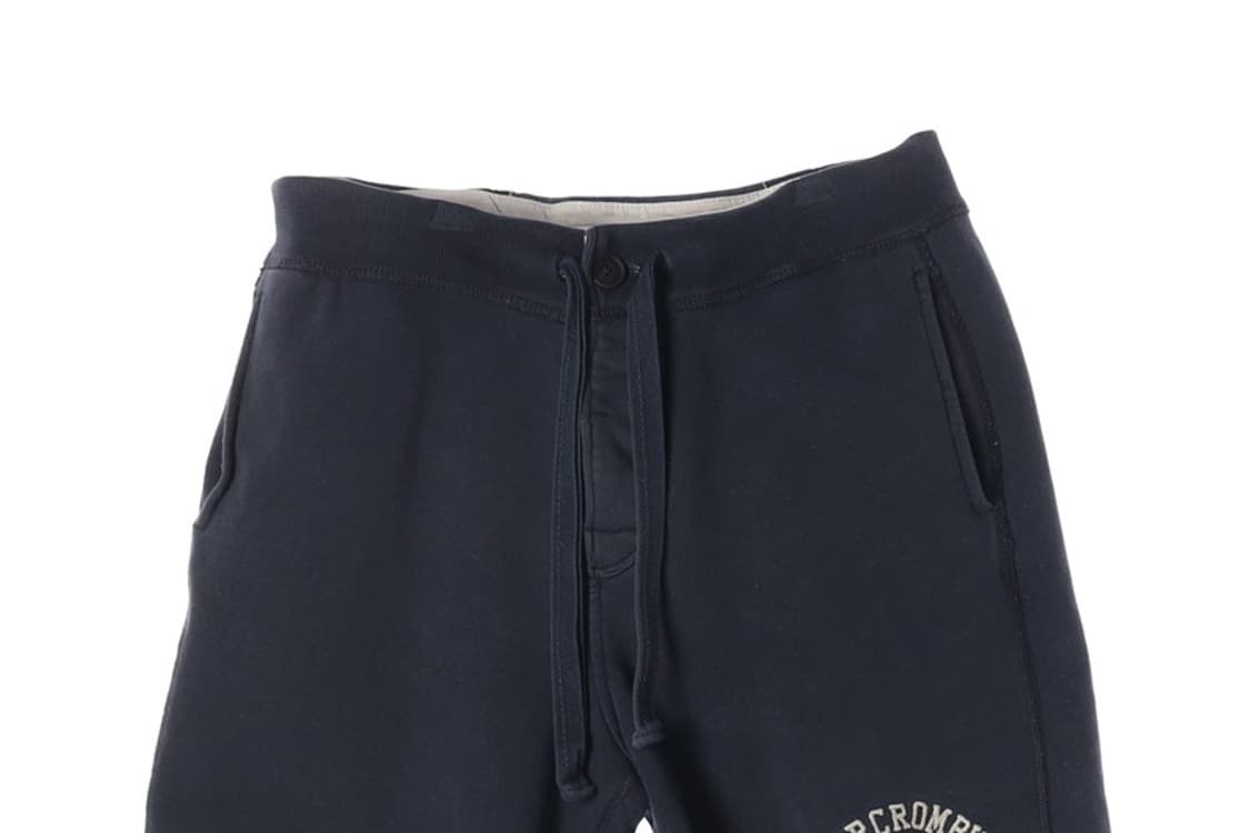 아베크롬비 네이비 컷오프 스웨트 하프 팬츠 L 상품이미지3
