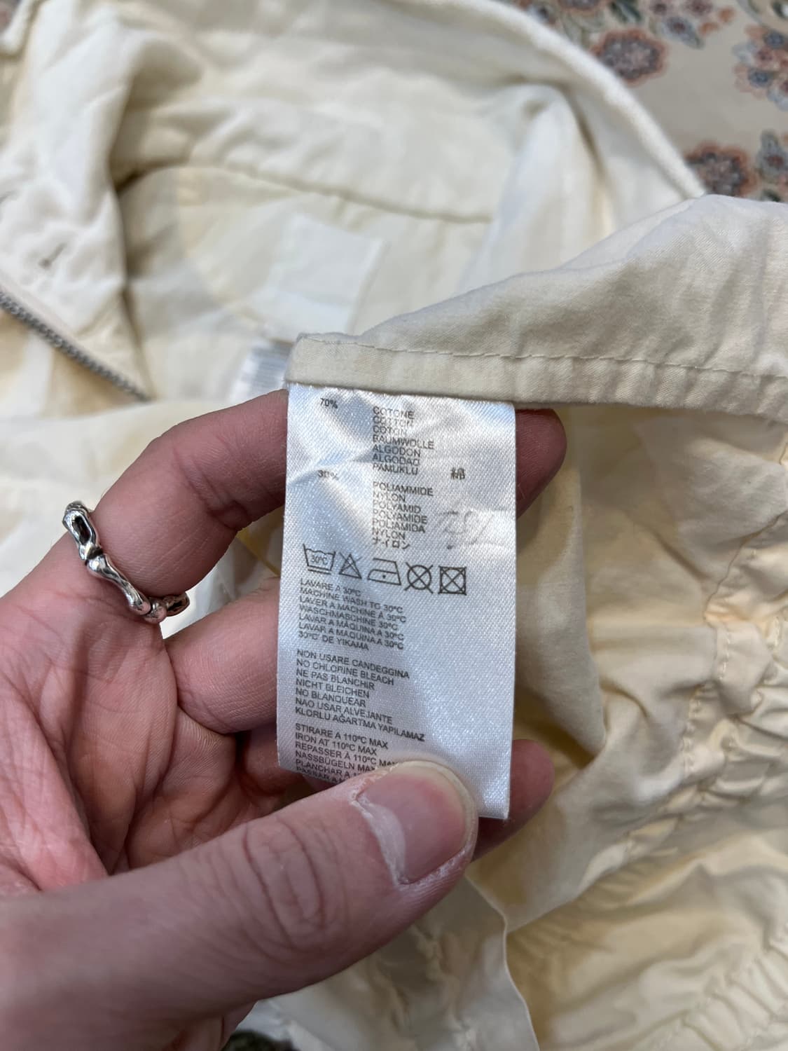 디젤 패치로고 자수 셔링 자켓 상품이미지6