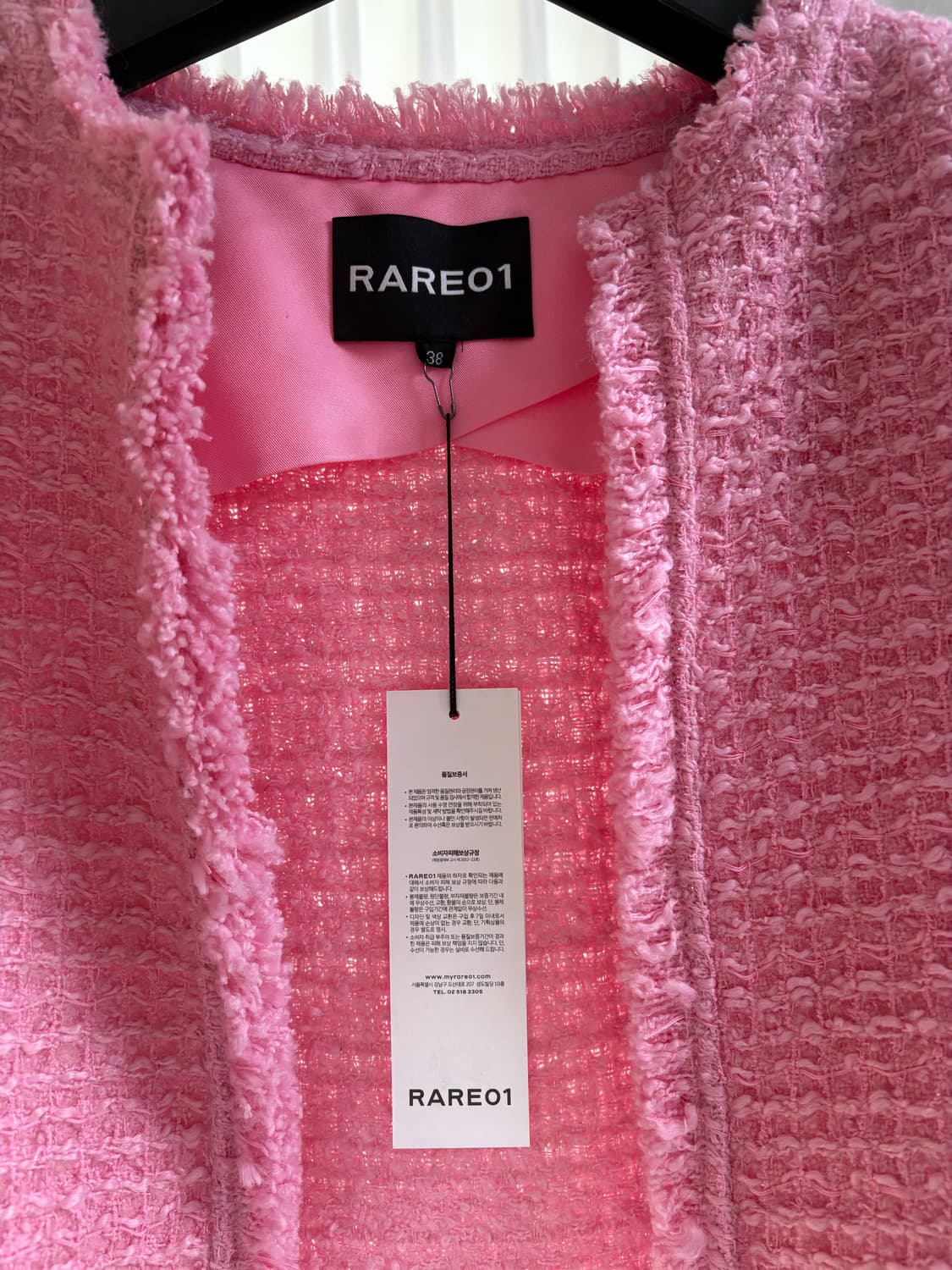 RARE01 Essential Jacket - Rosy Pink 상품이미지6