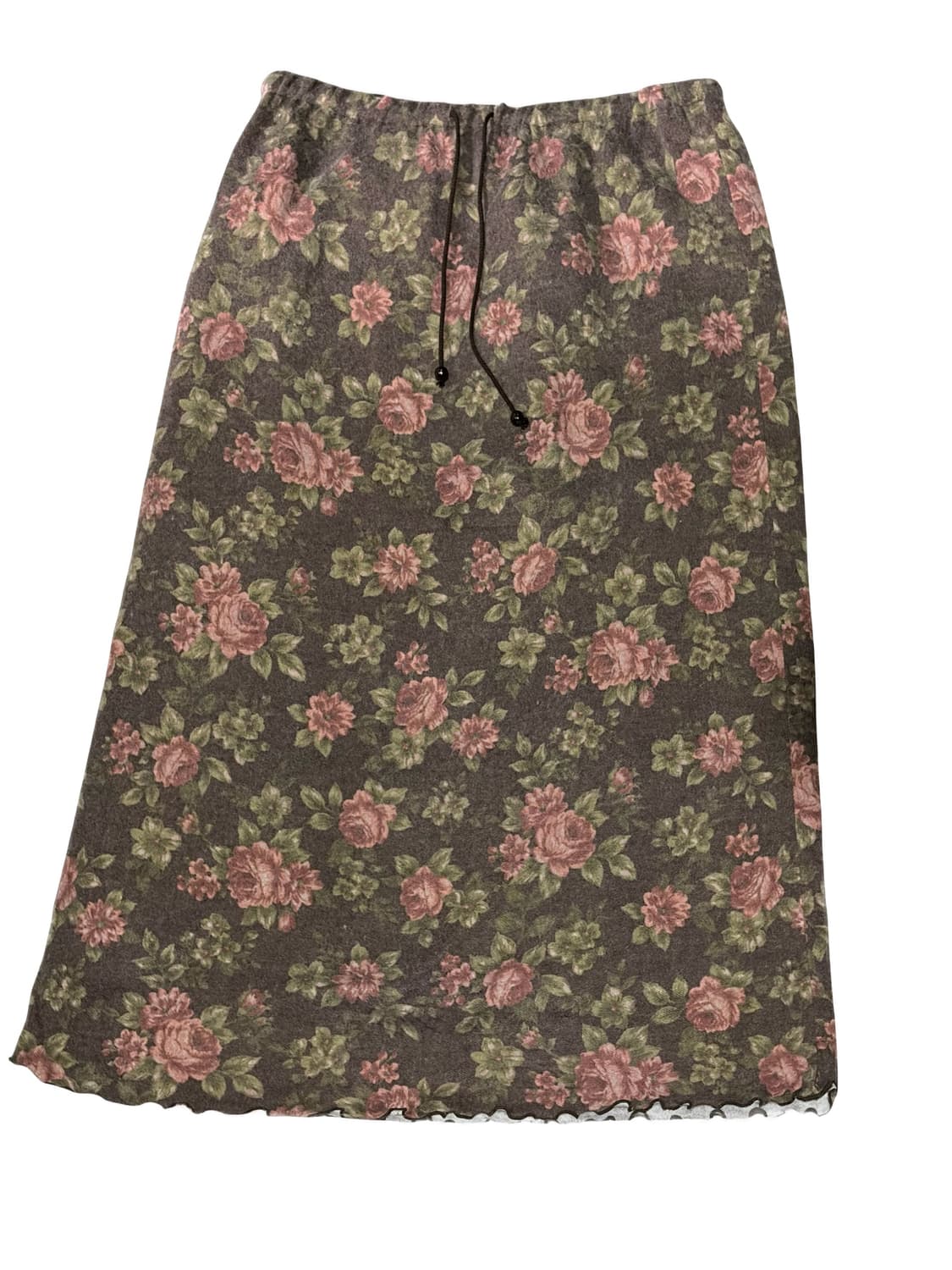 플라워 니트 롱스커트 상품이미지1