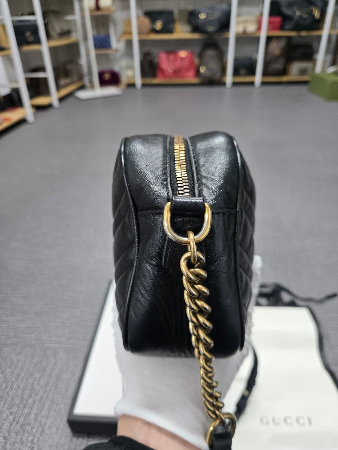 [특가][정품] 구찌 마몬트 GG 숄더백 상품이미지5