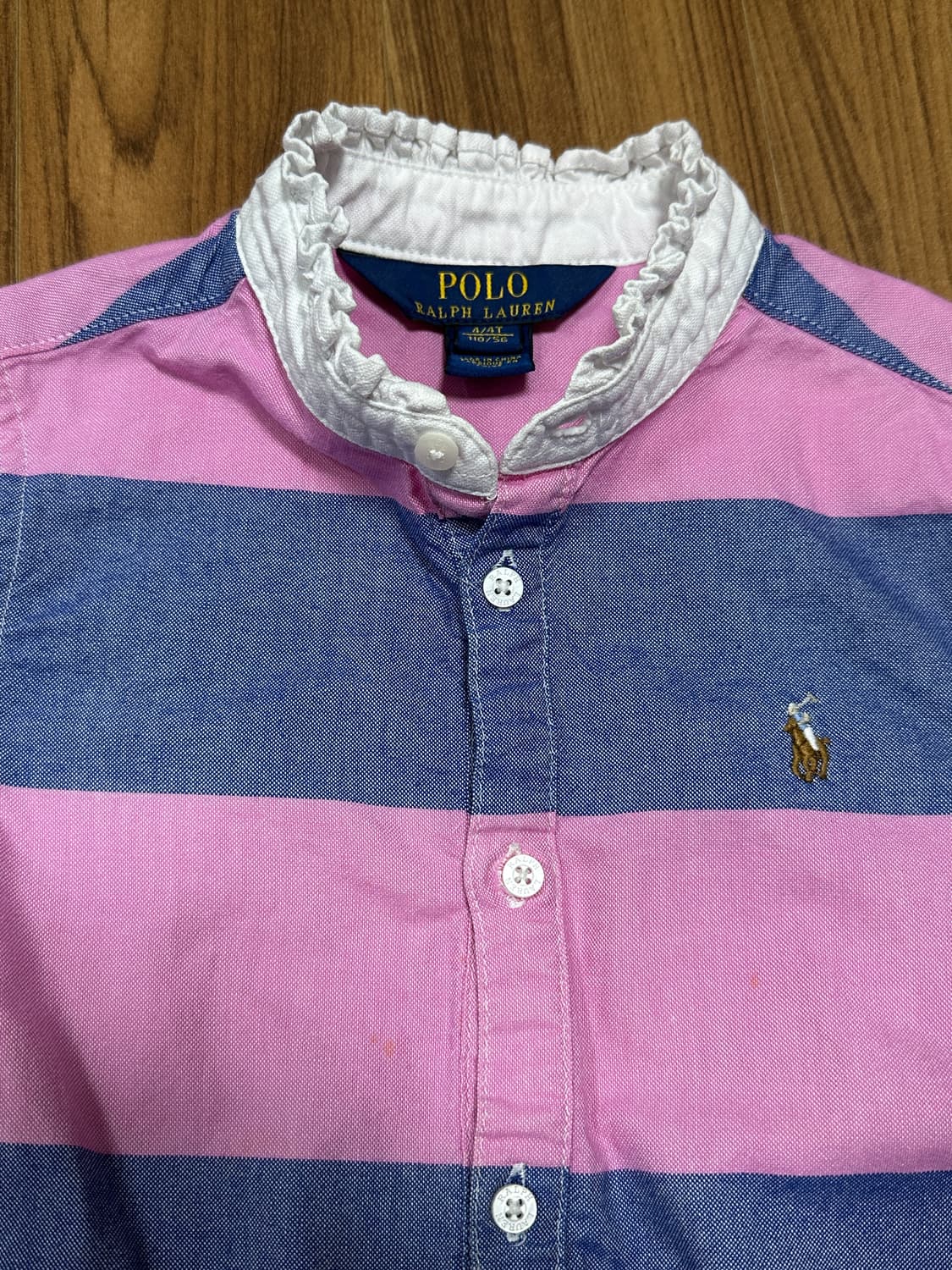 폴로 키즈 스트라이프 원피스 4/4T 상품이미지3