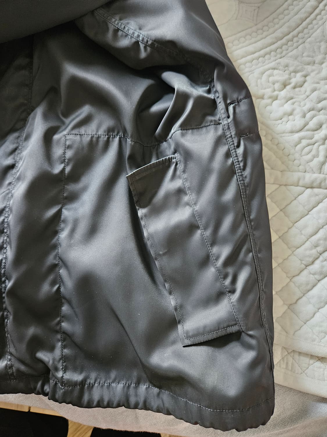 프라다 자켓 105size ( 양털 내피 있음.) 상품이미지7