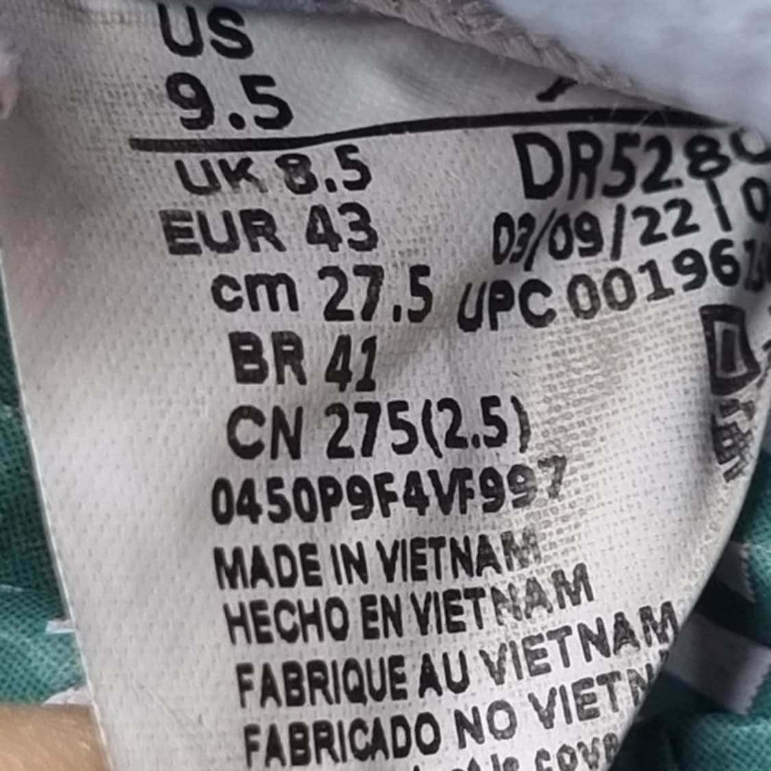 나이키 조던 델타3 로우 운동화 275 상품이미지5