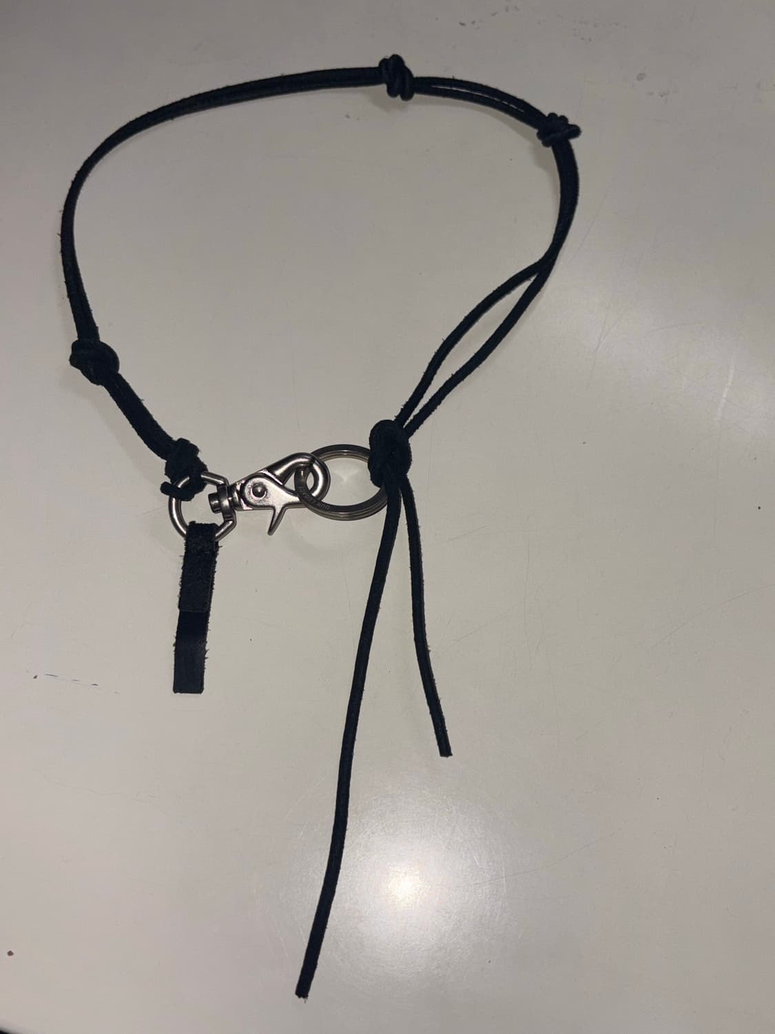 아워레가시 라돈 레더 키체인 블랙 상품이미지2