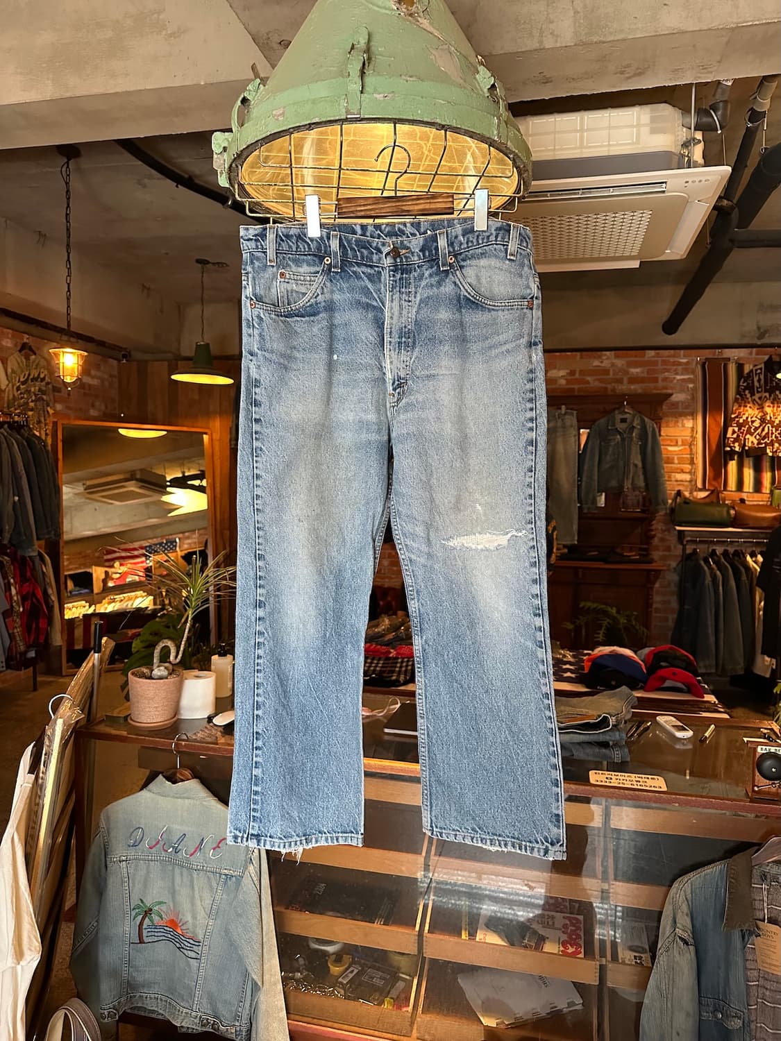 90s USA Levis 517 Boot Cut Denim Pants 상품이미지1