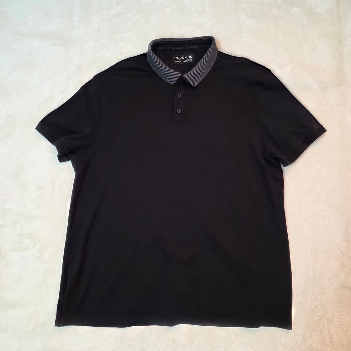 (XXL)캘빈클라인 반팔 카라 티셔츠 상품이미지1