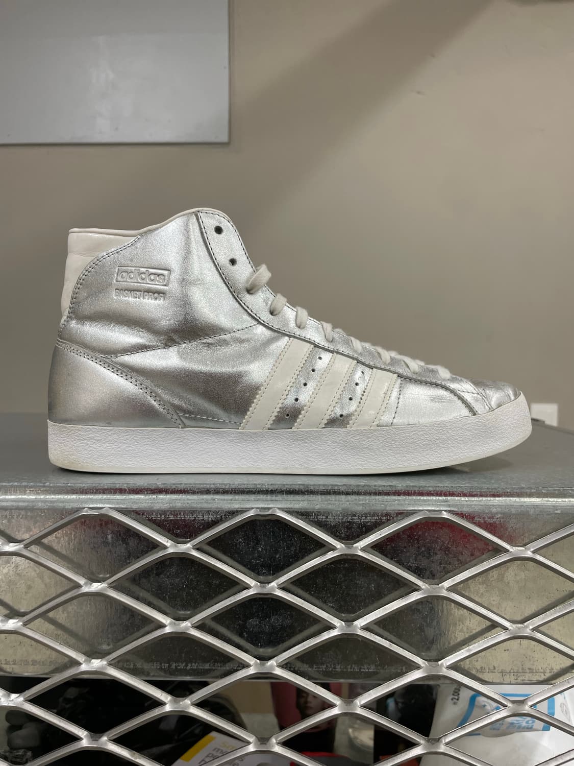 아디다스 바스켓 프로피 실버 하이 270 상품이미지4