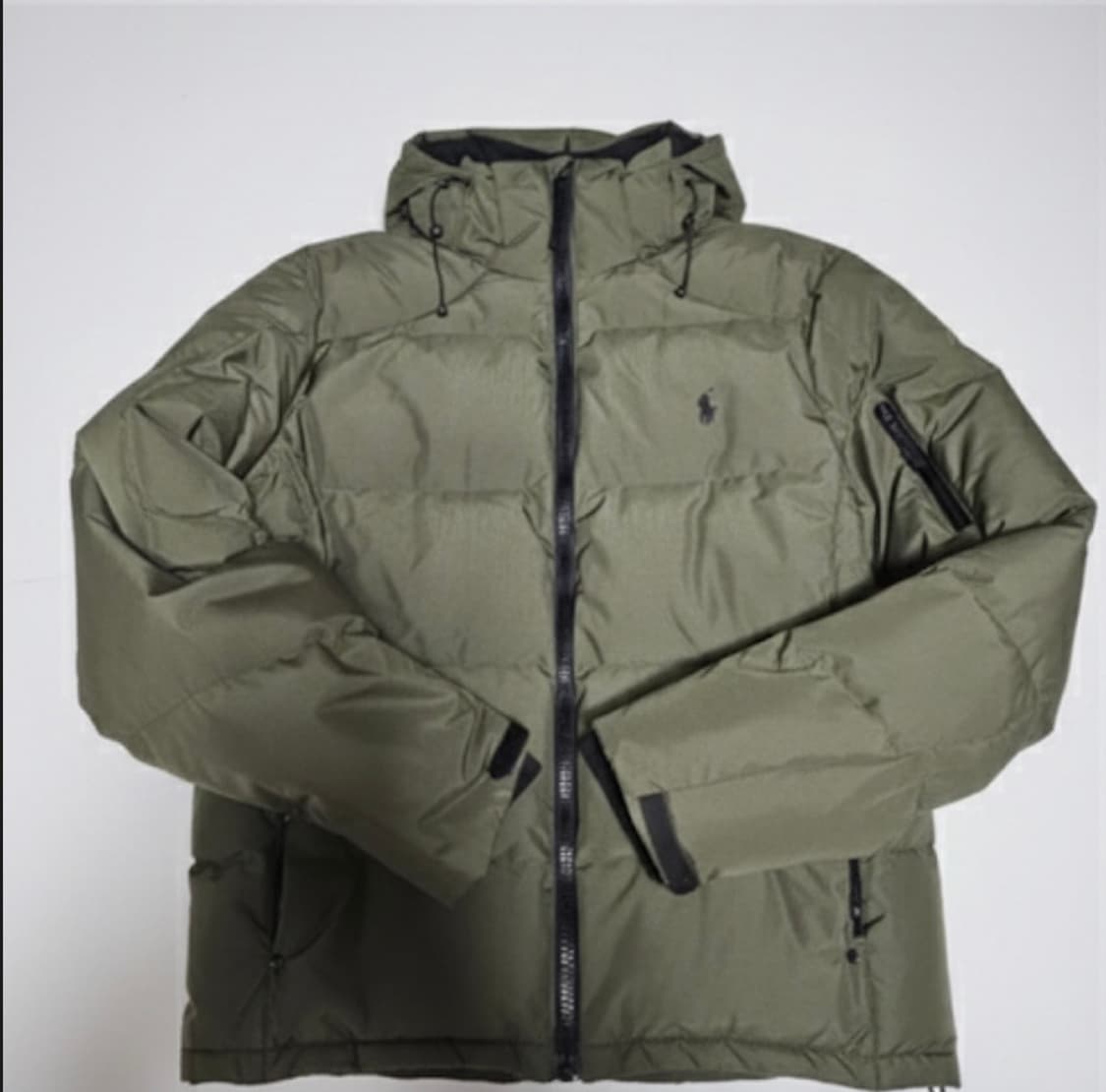 폴로 카키 덕다운 패딩 (S) 상품이미지1