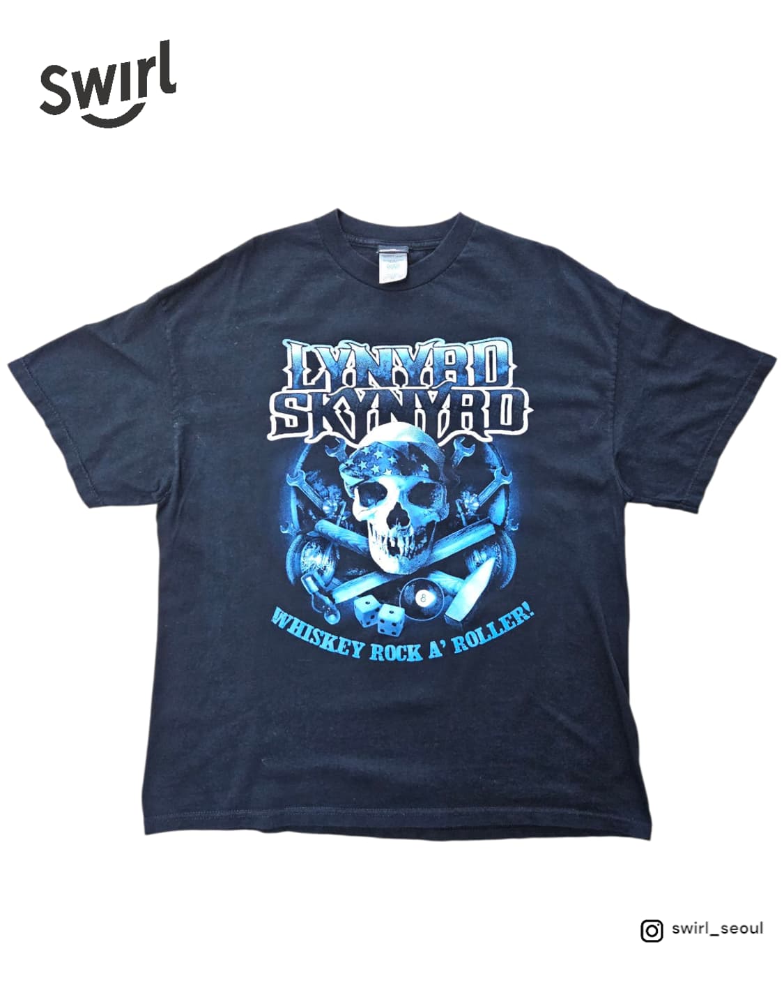 Lynyrd skynyrd skull t-shirts 상품이미지1