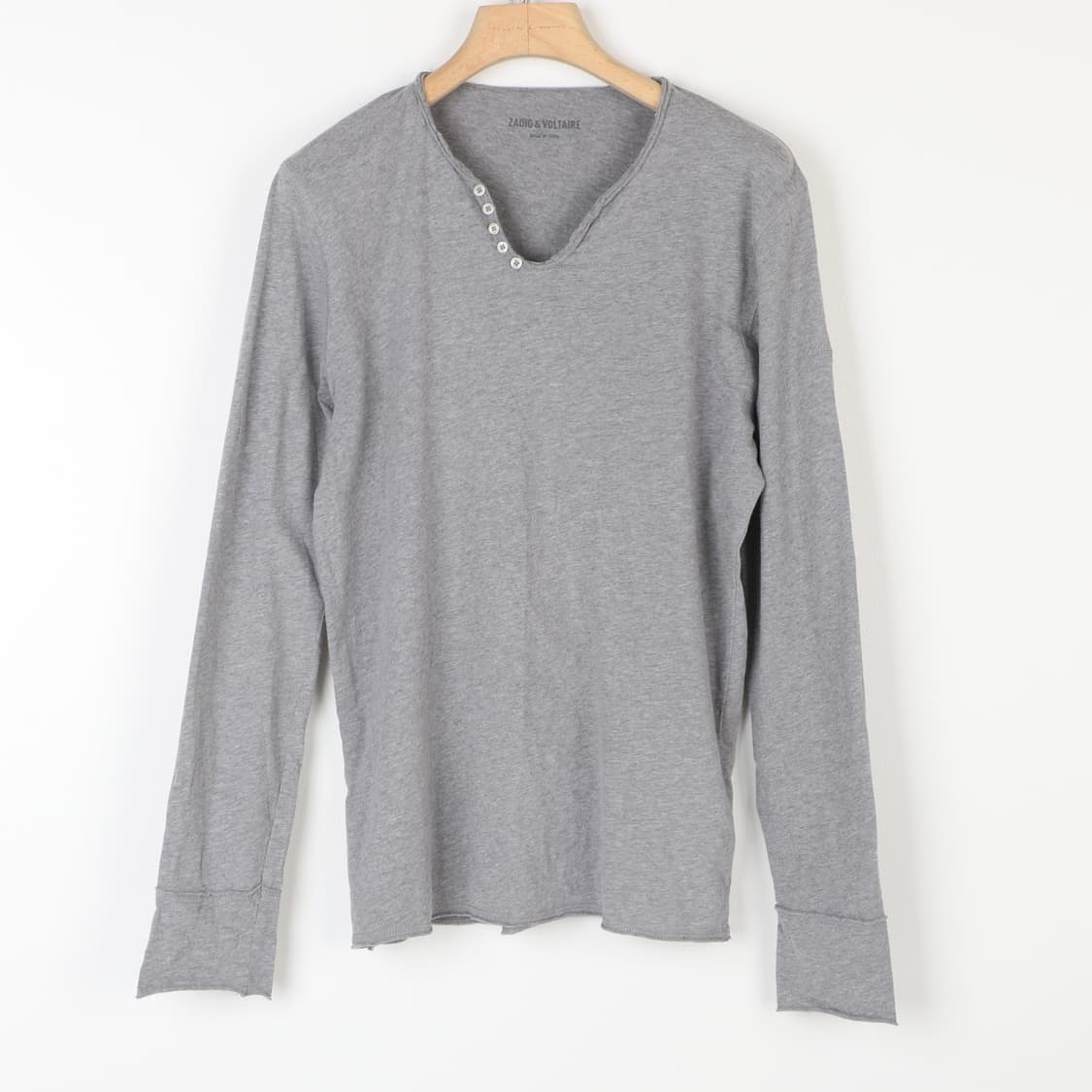 S / Zadig & Voltaire 쟈딕앤볼테르 브이넥 롱슬리브 상품이미지1