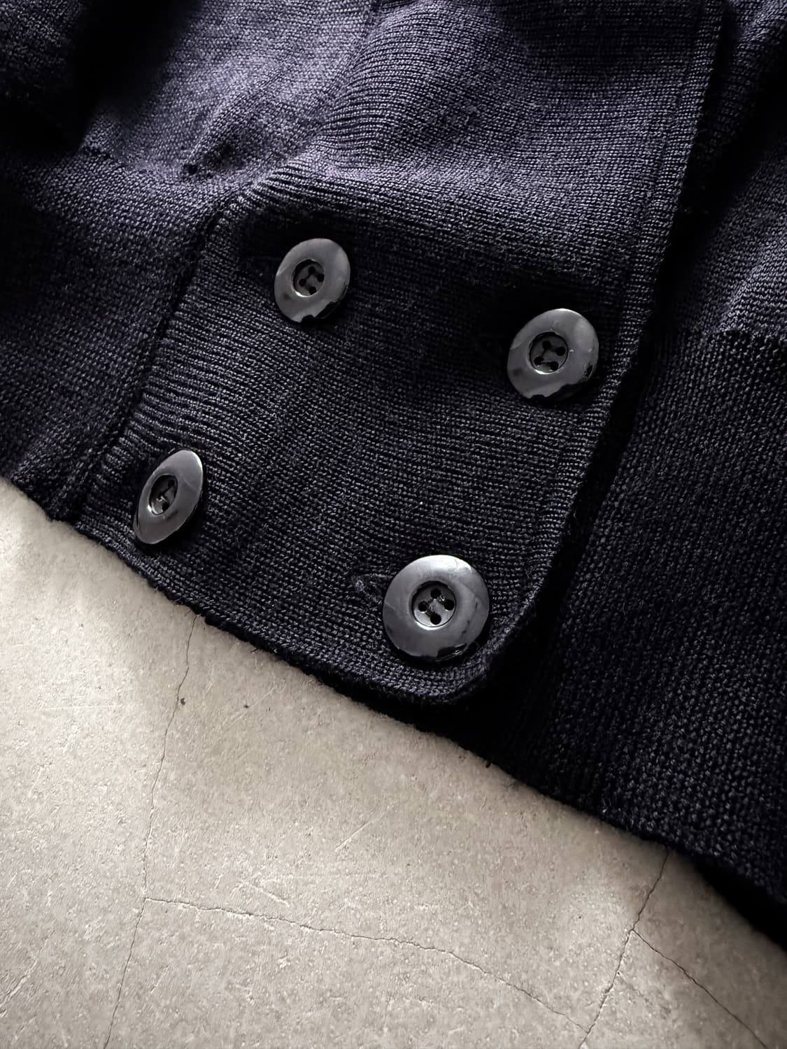 Vintage Women's Pure Wool Knit Cardigan 상품이미지3