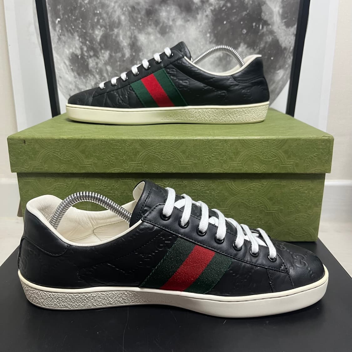 정품 8.5) 구찌 에이스 씨마 스니커즈 275~280 상품이미지2