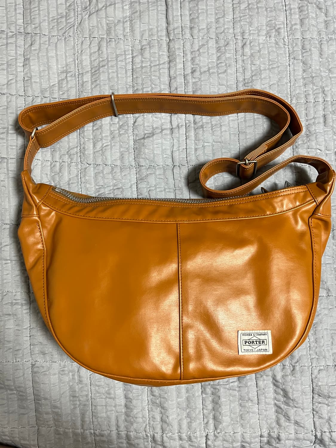 Porter 요시다 포터 프리스타일 반달 숄더백 카멜 상품이미지1