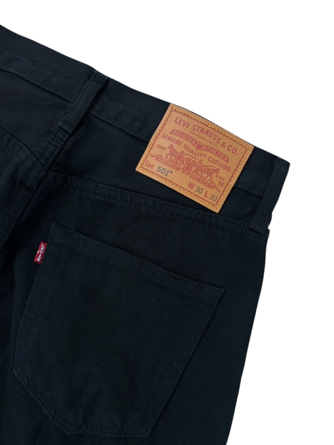 리바이스 501 프리미엄 블랙 데님 (30)  상품이미지7