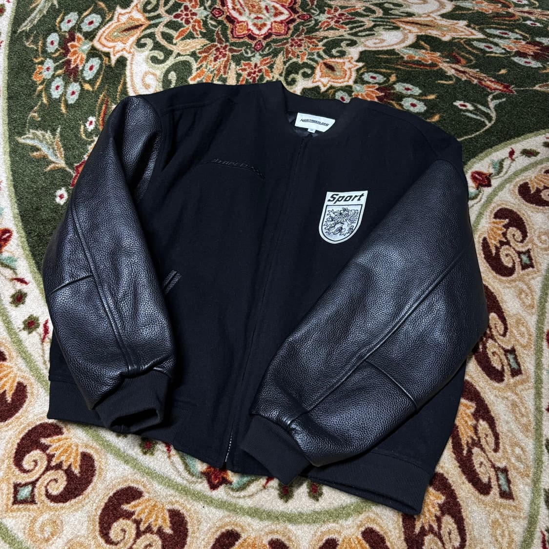 Heritagefloss wool varsity jacket (M) 상품이미지2