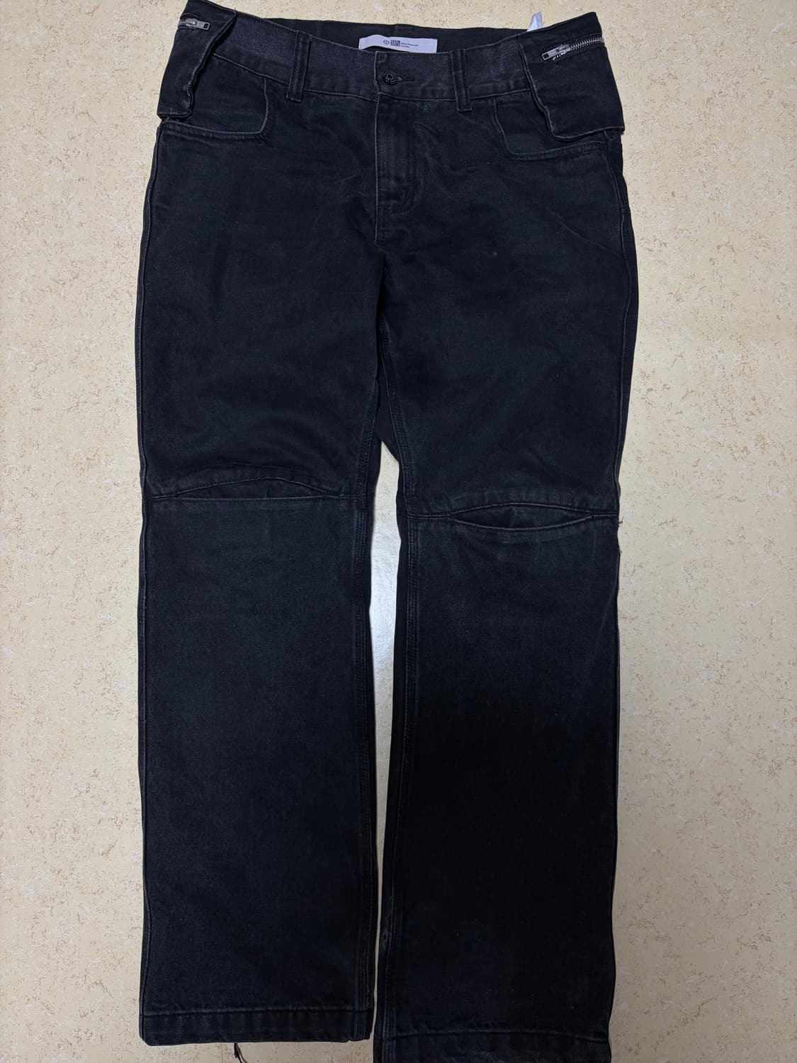 M) 플라스틱 프로덕트 mpa bag pants 백팬츠 블랙 상품이미지2