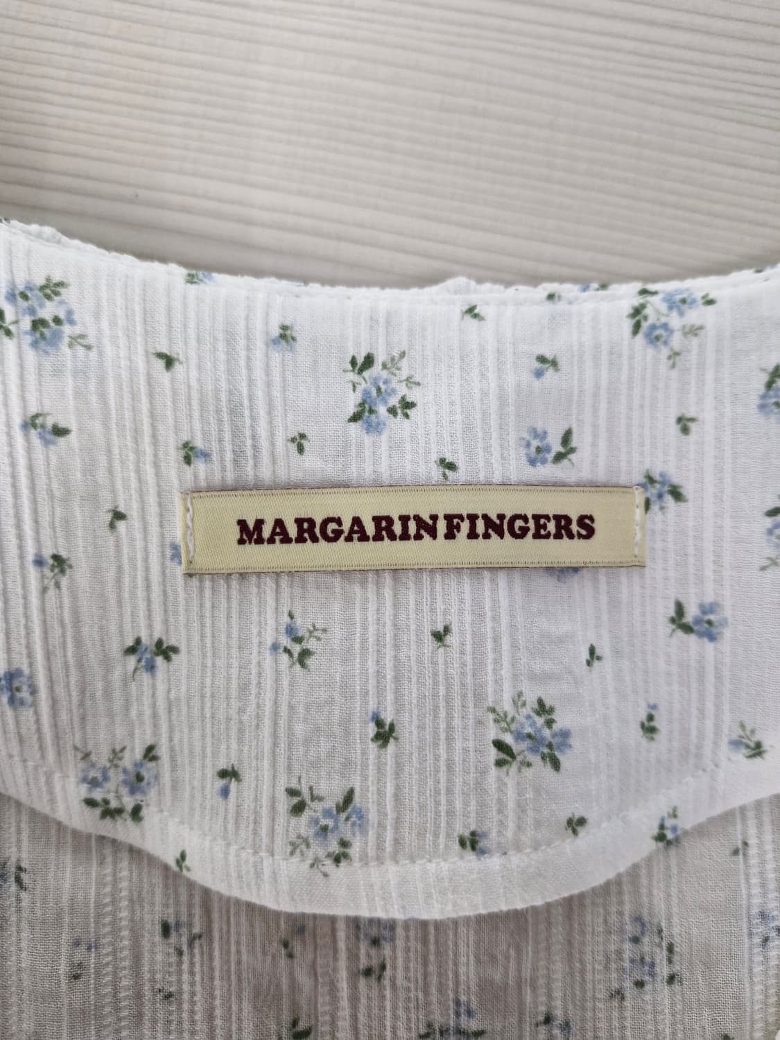 마가린핑거스 플로럴 프릴 블라우스 상품이미지8