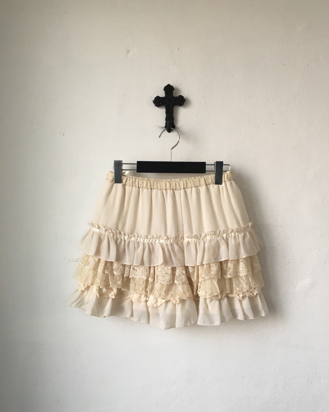 Lace layered short 상품이미지1