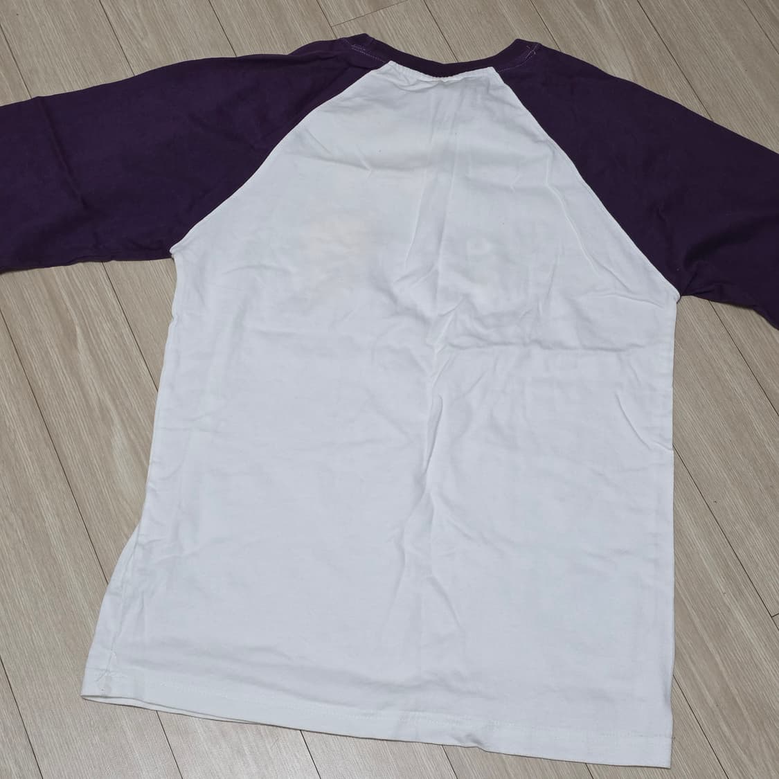 SAN-X 일본정품 리락쿠마 빈티지) 퍼플 로맨틱 하구미모리걸st 티셔츠 상품이미지3