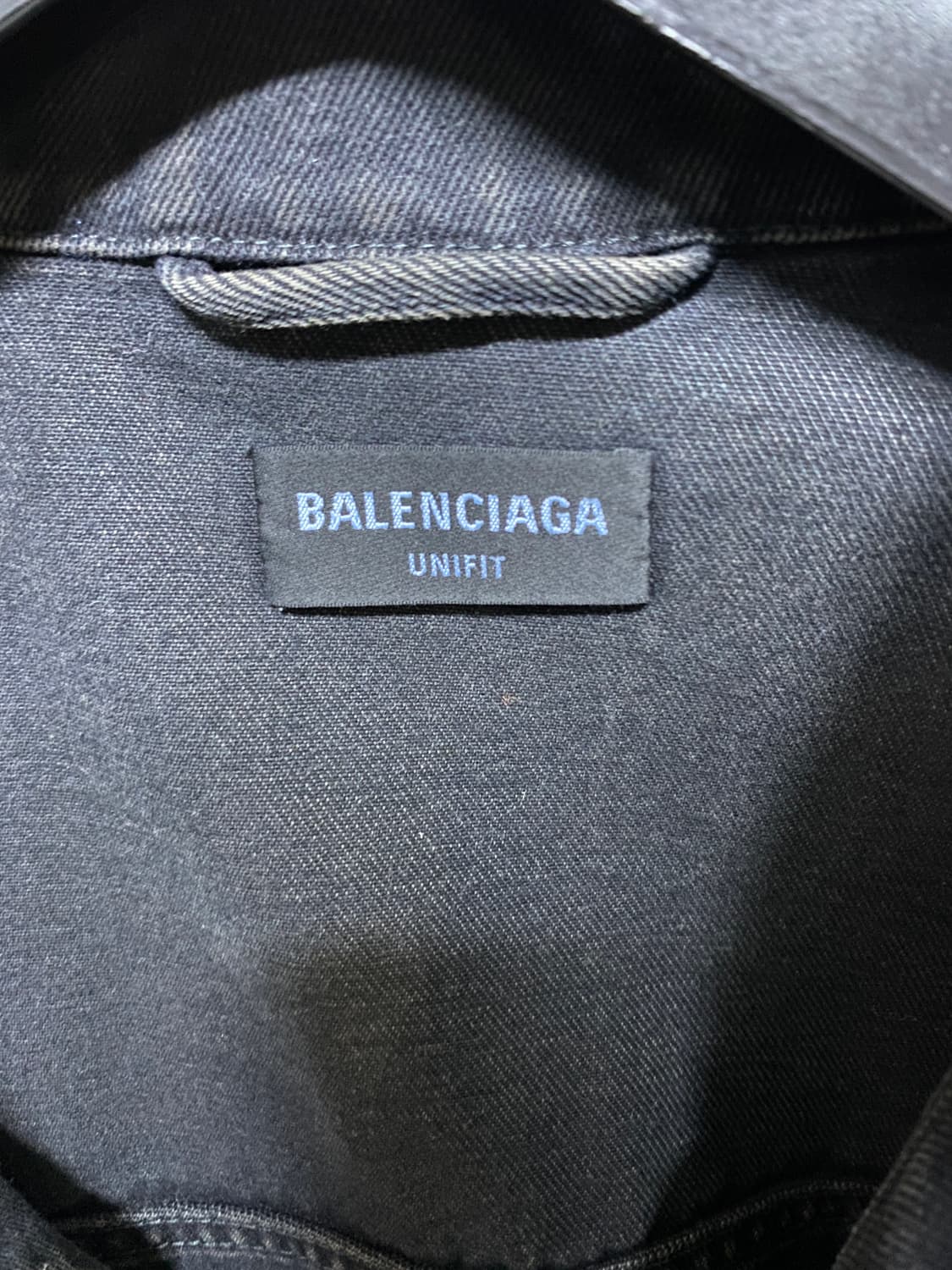 발렌시아가 스프레이 데님 자켓  상품이미지5