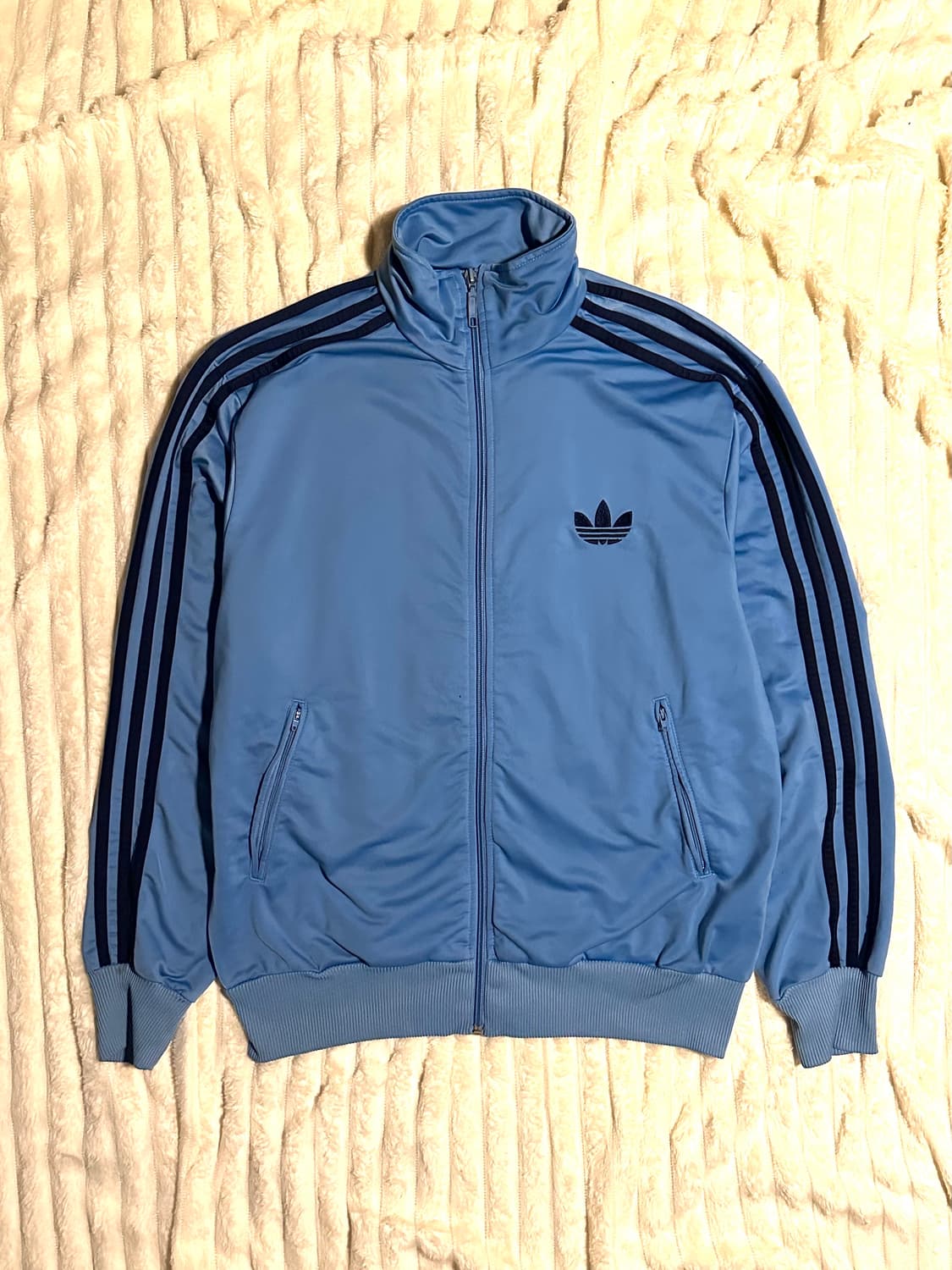 극희귀 아디다스 뉴진스깔 구파이어버드 블루 져지 상품이미지1