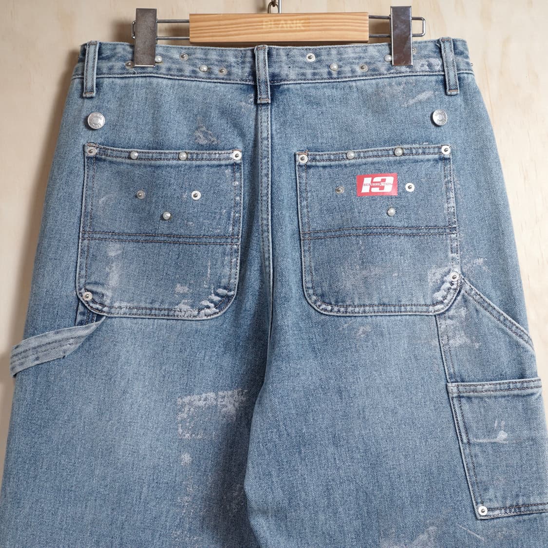 레저렉션13 핸드메이드 디테일 데님팬츠 상품이미지5