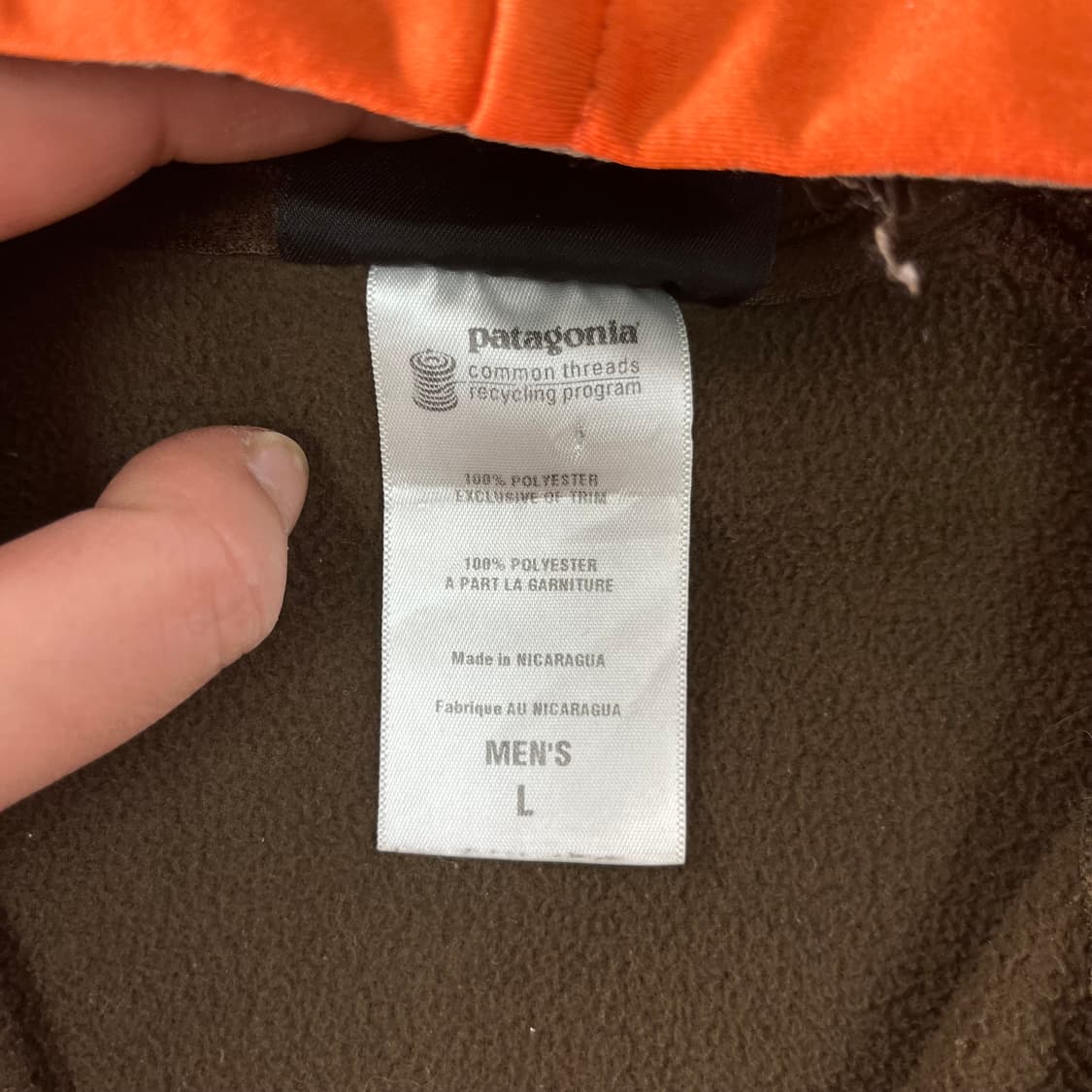 105 파타고니아 슬로프 스타일 후드 폴리쉘 자켓  상품이미지3