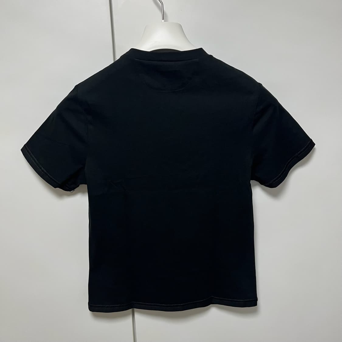 [S,M,L]커미션 25fw Reversed 베이비 티셔츠/블랙 상품이미지2