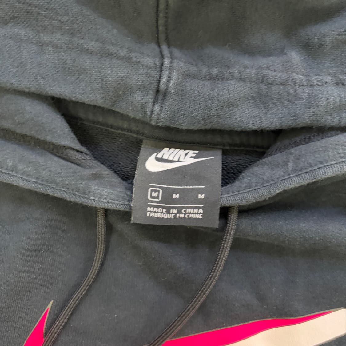 M 나이키 빅 스우시 크롭 후드 0528D 상품이미지3