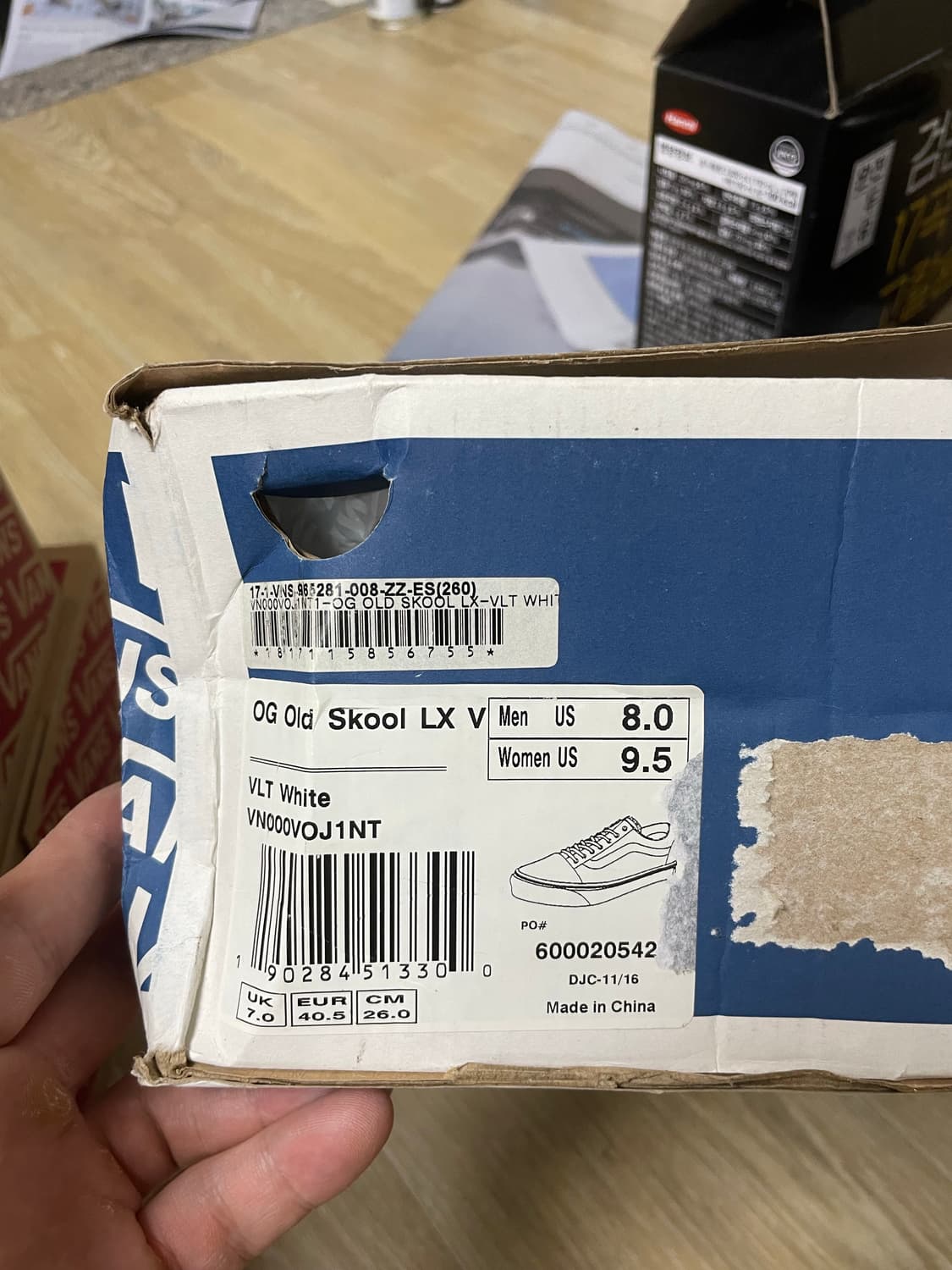 올드스쿨OG VLT WHITE 상품이미지2